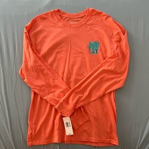 Size Large Long Sleeve Blessed Elephant Graphic T-Shirt